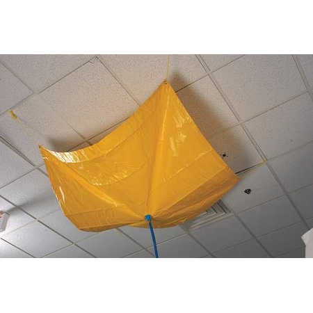 Roof Leak Diverter, 5 ft. L, Yellow MPN:1785