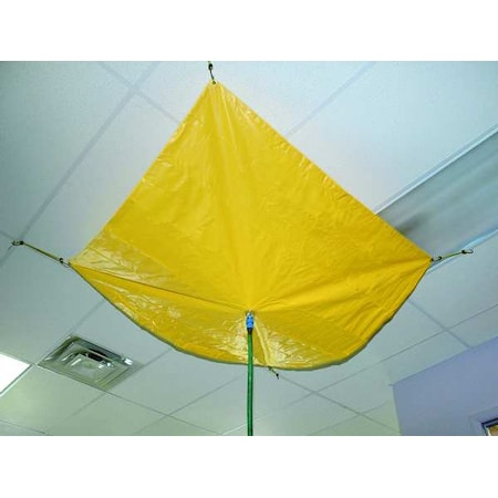 Roof Leak Diverter, Yellow, 7 ft. W MPN:1786