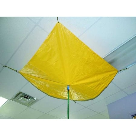 Roof Leak Diverter, 10 ft. L, Yellow MPN:1787