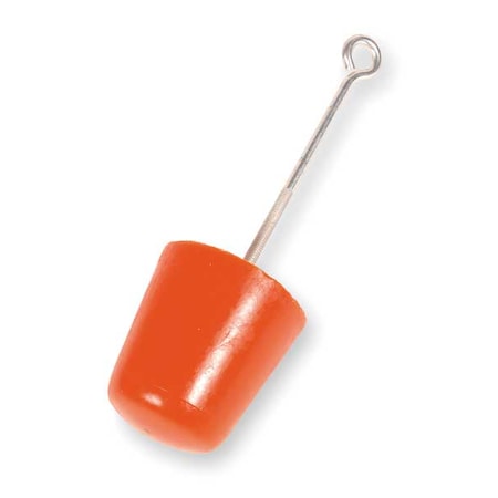 Drain Plug, Orange, 6 In MPN:2117