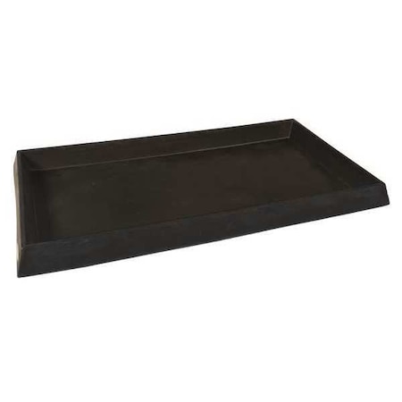 Spill Tray, Black, Rectangle, 16.5 gal MPN:2328