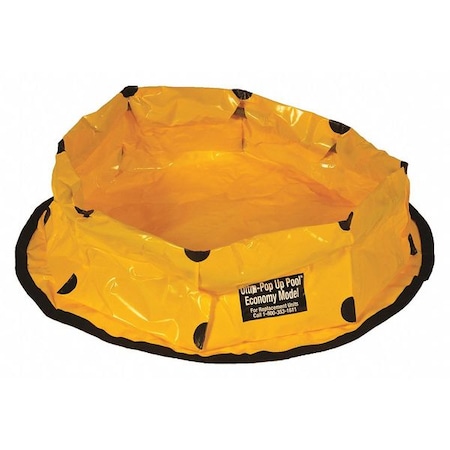 Containment Pool, 66 gal, 12 In H MPN:8068-YEL