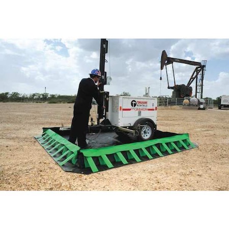 Compact Spill Berm, 6 ft L x 6 ft W, CP2K MPN:8610