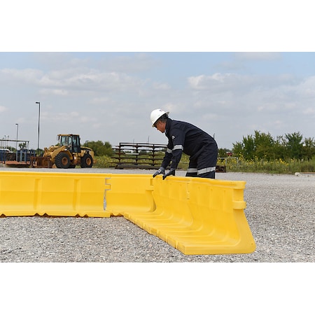 Containment Wall Full kit, 1 ft H., Yellow MPN:8898