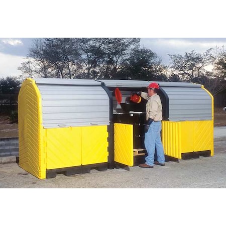 Rolltop Drum Spll Cntnmnt, 12 Drums MPN:9653