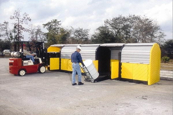 Spill Pallet: 20 Drum, 75 gal, 9,000 lb, Polyethylene MPN:9657