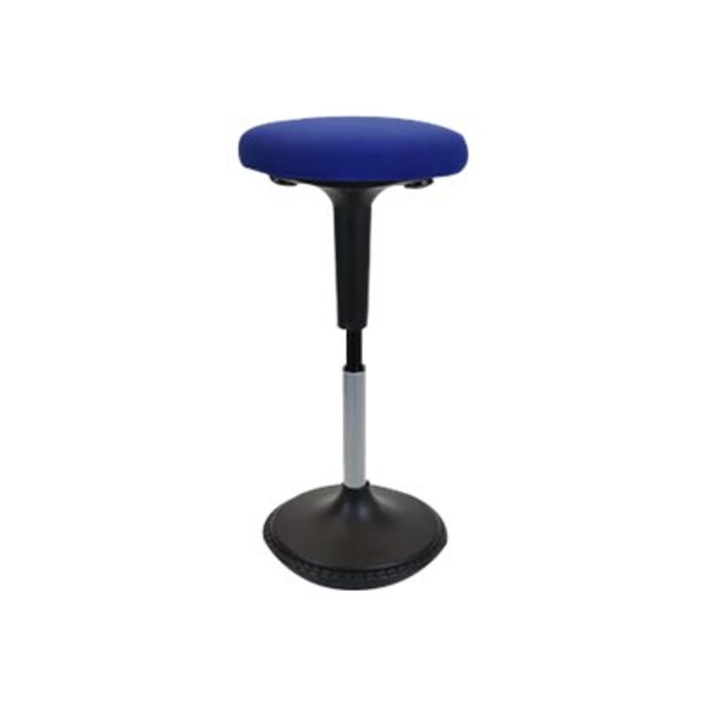 Wobble Stool Standing Desk & Balance Stool For Active Sitting Blue Adjustable Height 23-33in Sit Stand Up Perching Chair Uncaged Ergonomics MPN:WSF-U