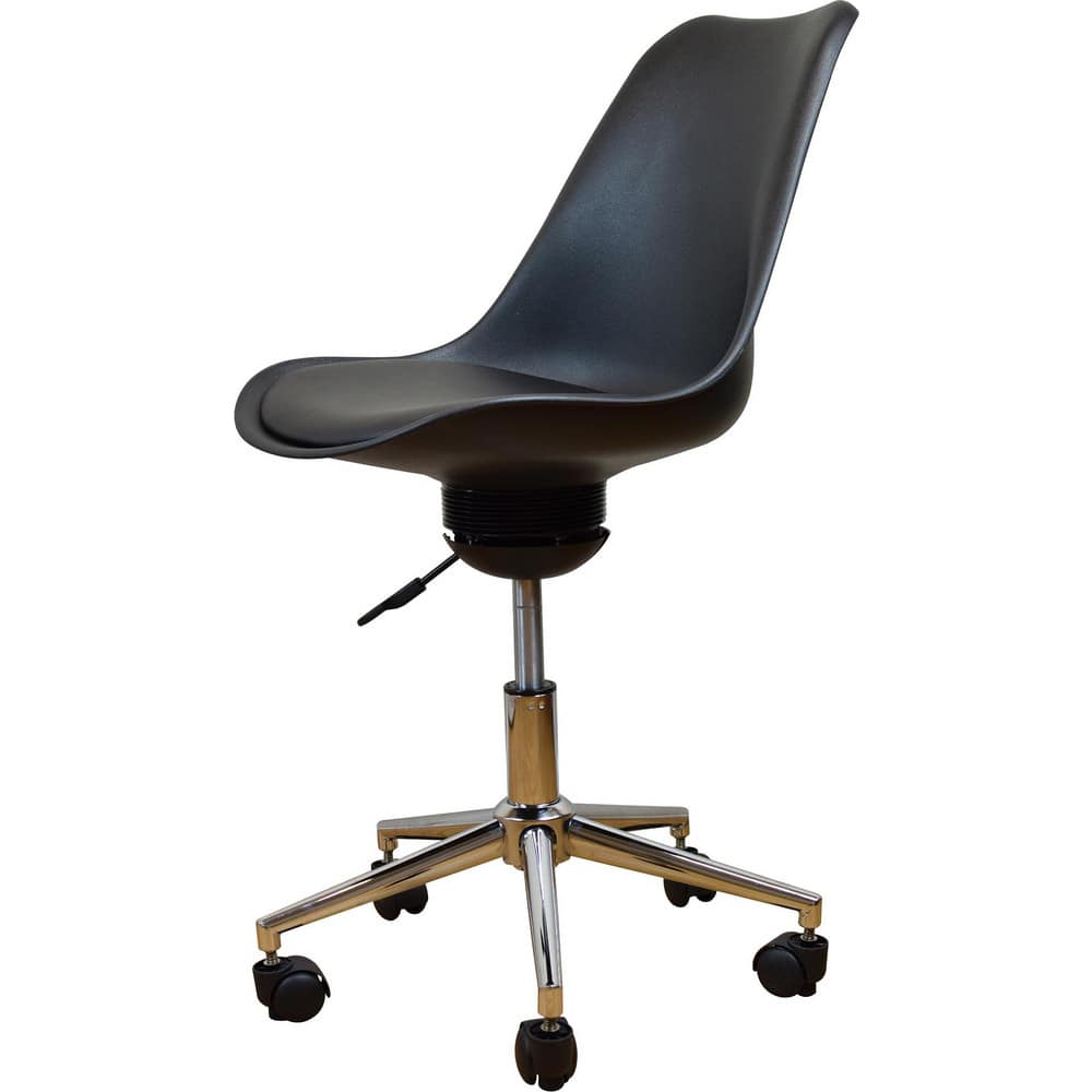 Swivel & Adjustable Office Chairs, Adjustable: Yes , Swivel: Yes , Color: Black , Esd Safe: No , Cleanroom Class Rating: No  MPN:ATC-B