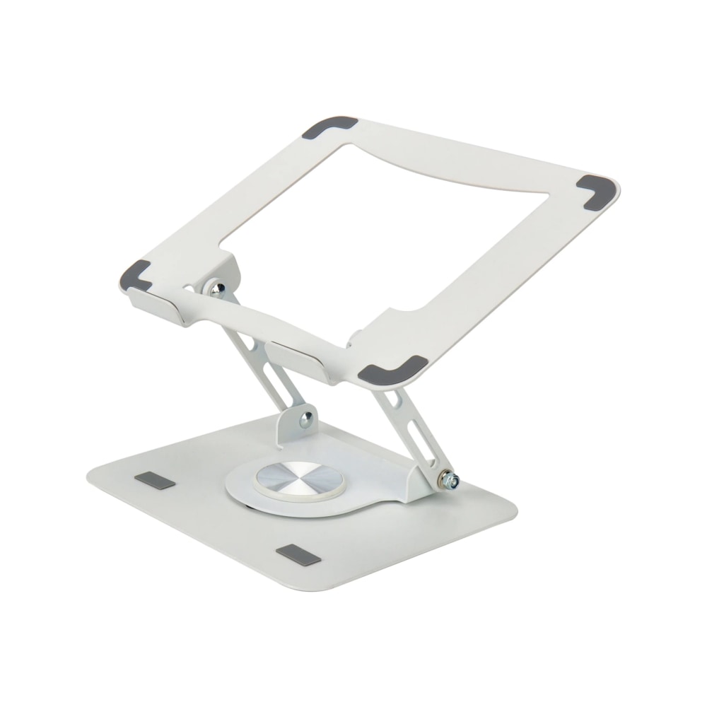 Uncaged Ergonomics Swivel Laptop Stand for Desk - Adjustable Laptop Riser Cooler with 360 Rotation - Up to 15.60in Screen Support - SLSWHITE MPN:SLS-WHITE
