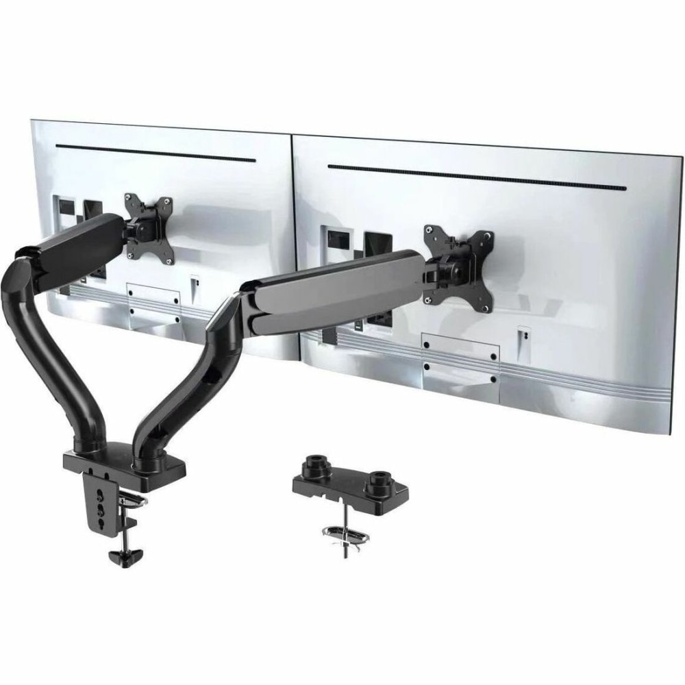 Dual Monitor Arm - Fully Adjustable Double Screen Mount for 2 Monitors - Lift, tilt, swivel, and position both monitors exactly where you need them. MPN:MM2-B
