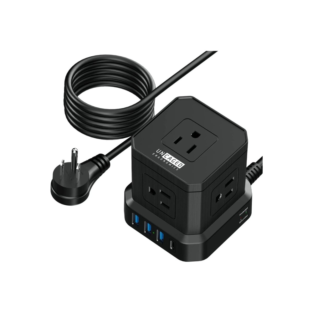 Cube Surge Protector Power Strip with usb ports, 5 AC Outlets, 3 USB Ports, 1 USB C Port, Surge Protected - PC-B-C MPN:PC-B-C