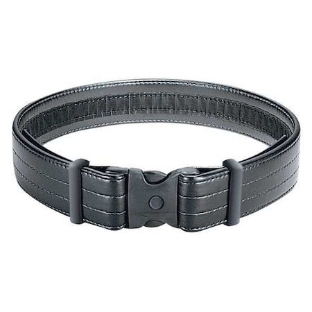 Duty Belt, Nylon, Black, S, Buckle, Hook-and-Loop MPN:70761
