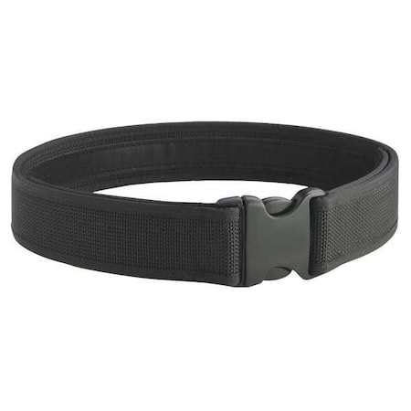 Duty Belt, Nylon, Black, L, Buckle MPN:89083