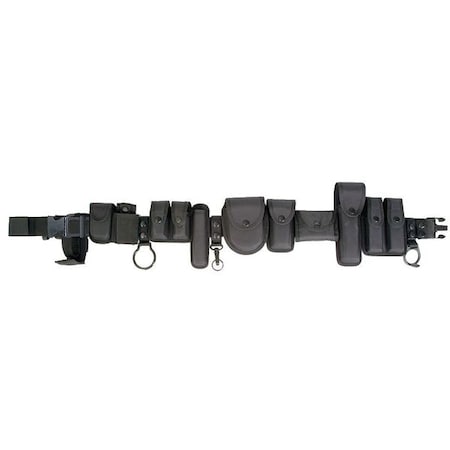 Duty Belt Pouch Kit, Nylon, Black, XL MPN:89089