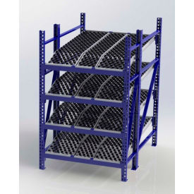 UNEX RR99K2W4X6-S Gravity Rack Knuckled Span-Track Wheel bed Starter 48