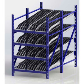 UNEX RR99K2W4X8-S Gravity Rack Knuckled Span-Track Wheel bed Starter 48