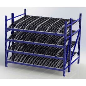 UNEX RR99K2W8X6-S Gravity Rack Knuckled Span-Track Wheel bed Starter 96