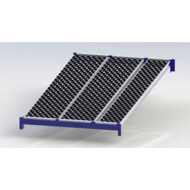 UNEX RR99S2W4X8-L Additional Level For Gravity Flow Roller Rack with Wheel Bed 48