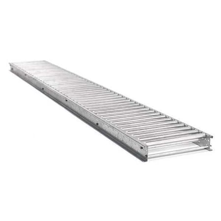 Flow Rack Conveyor, Roller Type, 5 ft 9 in L, 9 in W, 50 lb/ft Max Load Capacity MPN:99S2R92X69