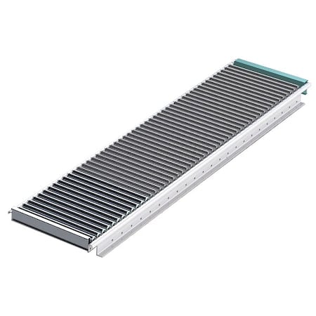 Flow Rack Conveyor, Roller Type, 4 ft L, 12 in W, 50 lb/ft Max Load Capacity MPN:99S5R121X52