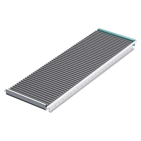 Flow Rack Conveyor, Roller Type, 4 ft 4 in L, 15 in W, 50 lb/ft Max Load Capacity MPN:99S5R151X52