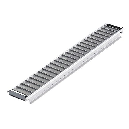 Flow Rack Conveyor, Roller Type, 4 ft L, 6 in W, 50 lb/ft Max Load Capacity MPN:99S5R62X52