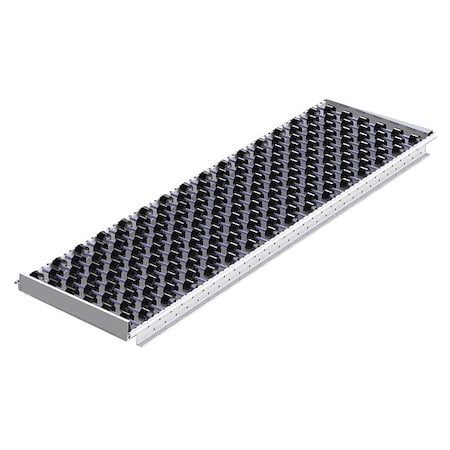 Flow Rack Conveyor, Roller Type, 5 ft L, 18 in W, 50 lb/ft Max Load Capacity MPN:99S5W182X64