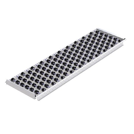 Flow Rack Conveyor, Roller Type, 5 ft 4 in L, 18 in W, 50 lb/ft Max Load Capacity MPN:99S5W183X64