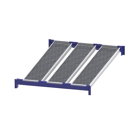 Gravity Flow Shelf, 72inx2 5/8inx48in, Blu MPN:RR99S2R4X6-L