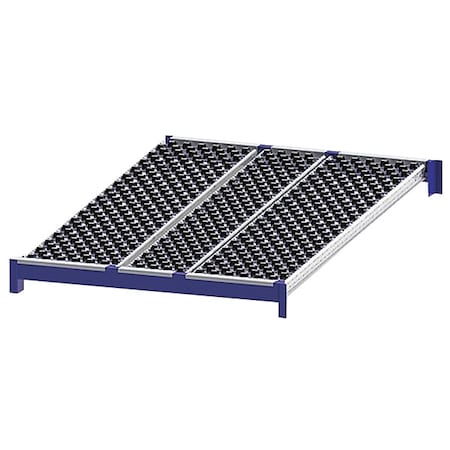 Gravity Flow Shelf, 72inx2 5/8inx48in, Blu MPN:RR99S2W4X6-L
