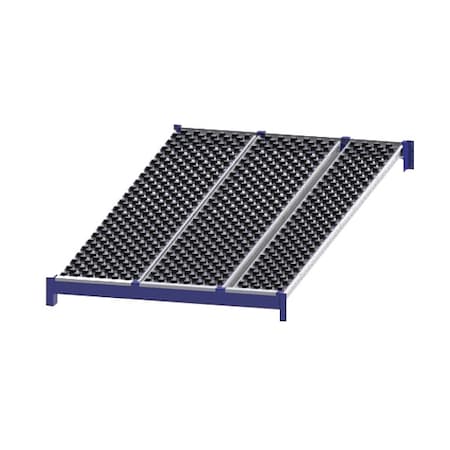 Gravity Flow Shelf, 96inx2 5/8inx48in, Blu MPN:RR99S2W4X8-L