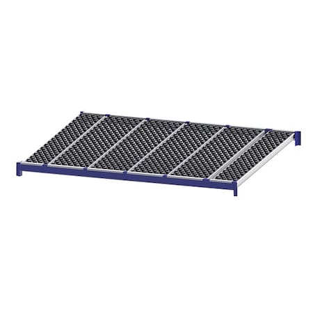 Gravity Flow Shelf, 72inx2 5/8inx96in, Blu MPN:RR99S2W8X6-L