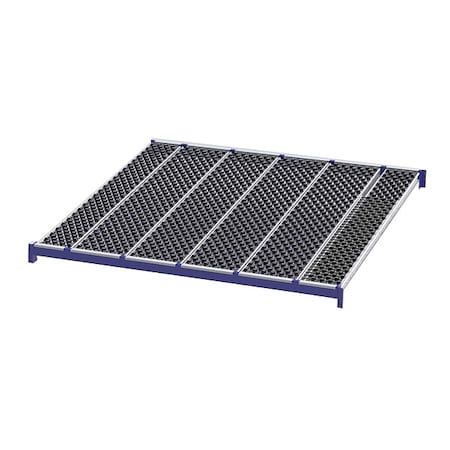 Gravity Flow Shelf, 96inx2 5/8inx96in, Blu MPN:RR99S2W8X8-L