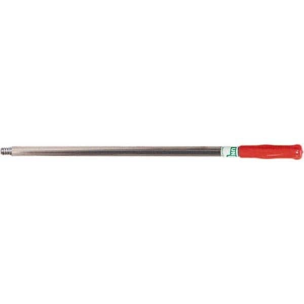 Broom/Squeegee Poles & Handles, Connection Type: Threaded , Handle Length (Decimal Inch): 31 , Telescoping: Yes , Handle Material: Aluminum , Color: Silver  MPN:15492
