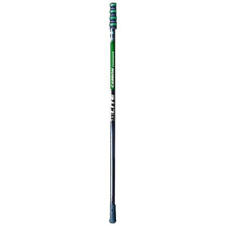 Four Section Water Pole, 240 in L, Blk/Grn MPN:CC60T