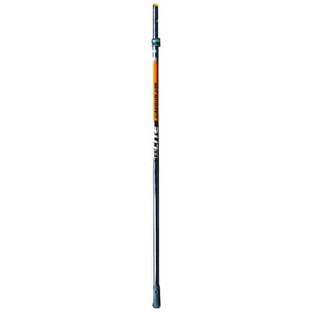 Two Section Water Pole, 126 in L, Blk/Orng MPN:CF33G
