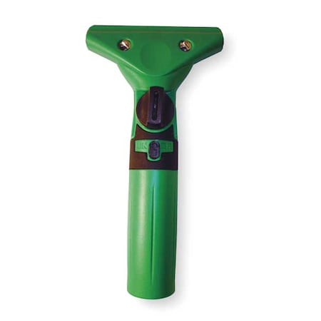 Squeegee Handle, 3 1/2 in L, Black/Green MPN:LA000