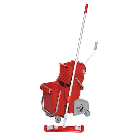 Mop Bucket and Wringer, Red, 8 gal MPN:SMFPR