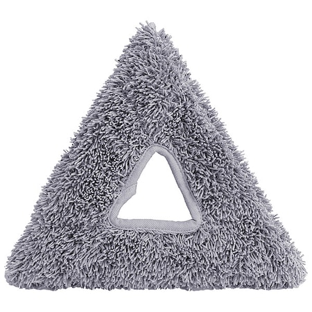 Washing Pad, Microfiber, 1 in H, Gray, PK5 MPN:SRPD2
