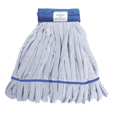 6 in String Wet Mop, 16 oz Dry Wt, Quick Change Connection, Cut-End, Blue, Microfiber MPN:ST45B