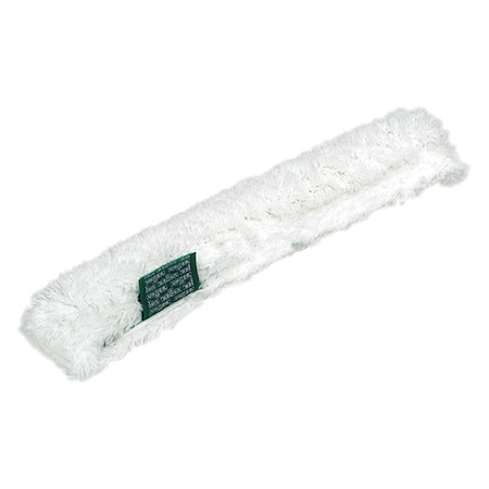 10 in L Mop Sleeve, White, Polyester MPN:WS250
