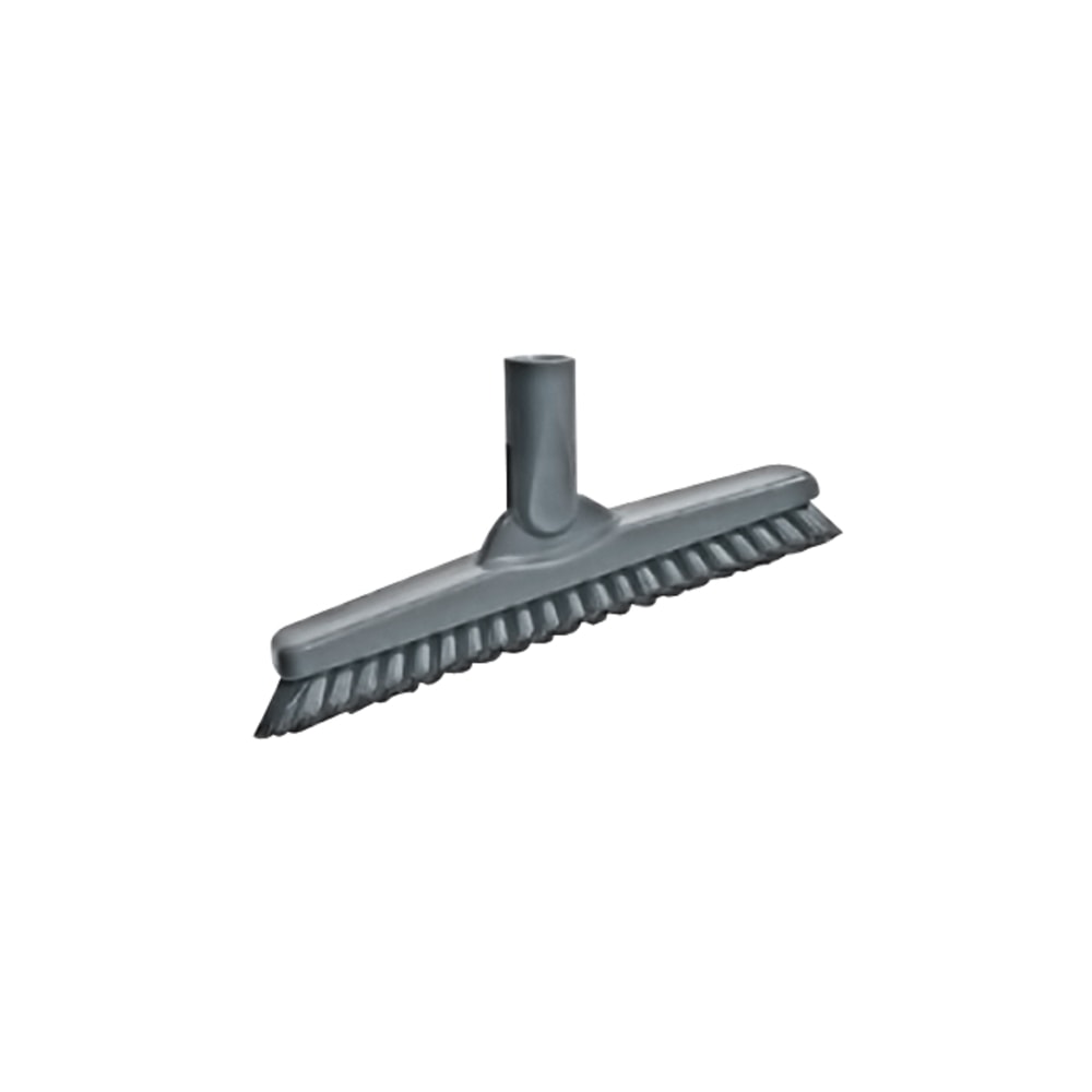 Unger SmartColor Swivel Corner Brush, Black Polypropylene Bristles, 8.83in Brush, Gray Plastic Handle MPN:CB20G