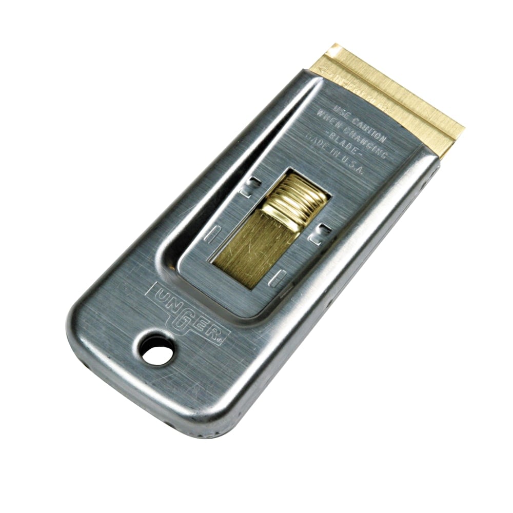 Unger Safety Scraper, 1-1/2in Blade, 4in Handle MPN:SR500