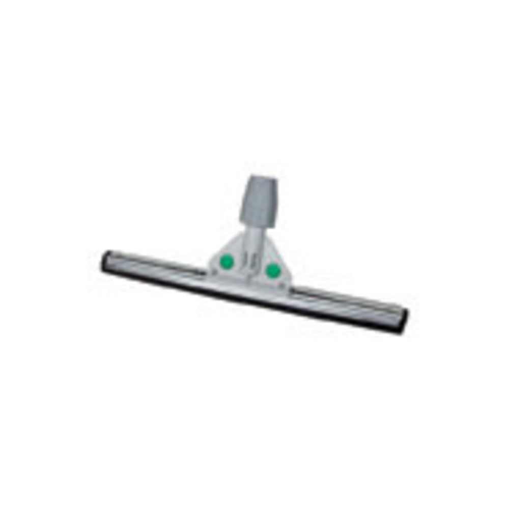 Unger SmartFit Heavy-Duty WaterWand - Foam Rubber Blade - 2.5in Height x 9.1in Width x 22in Length - Heavy Duty, Bacteria Resistant, Oil Resistant, Durable, Slip Resistant, Long Lasting - Compatible with Concrete - Black, Gray - 1Each MPN:HM22A