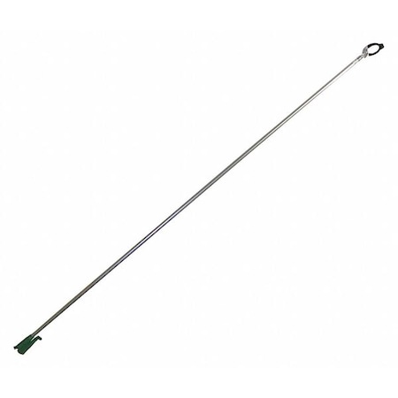 Trash Grabber, Squeeze Handle, 92 in L, 4 1/4 in Grabber Opening, Steel, Green MPN:NN960