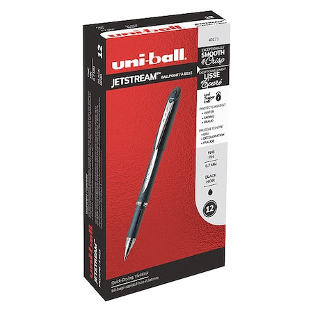 Rollerball Pen, Stick, Medium 0.7 mm, Black PK12 MPN:40173