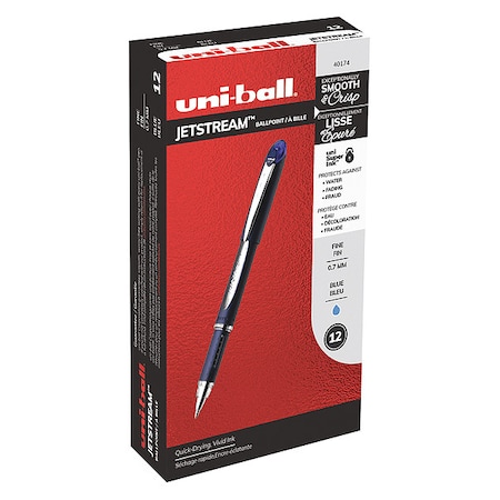 Rollerball Pen, Stick, Medium 0.7 mm, Blue PK12 MPN:40174