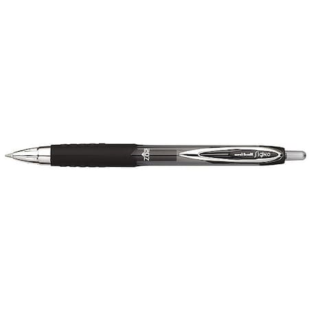 Pen, Gel, 207, Retrct, 0.7Mm, Bk, PK12 MPN:UBC33950