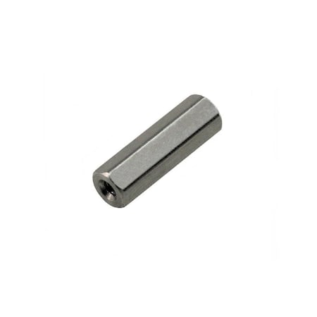 Hex Standoff, #4-40 Thrd Sz, 1/2 in L, Stainless Steel 3/16