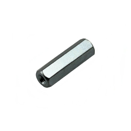 Hex Standoff, #4-40 Thrd Sz, 5/8 in L, Brass Zinc Plated, 3/16